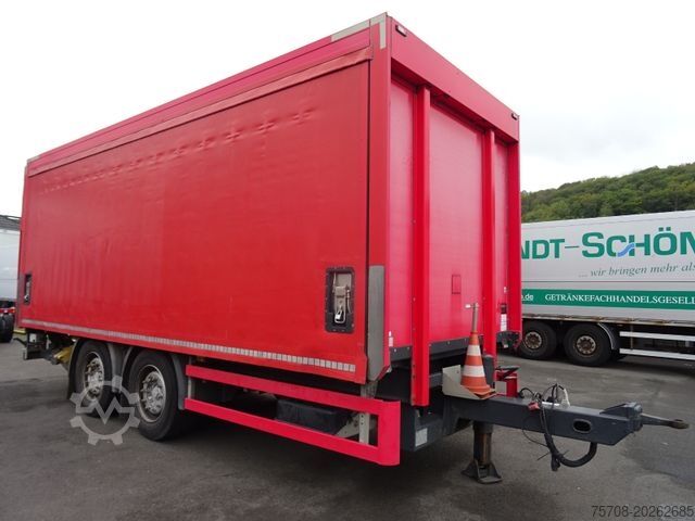 Beverage trailer SPIER Tandem Schiebeplane*6,6 m*16 Pal.*2 to LBW*zert.