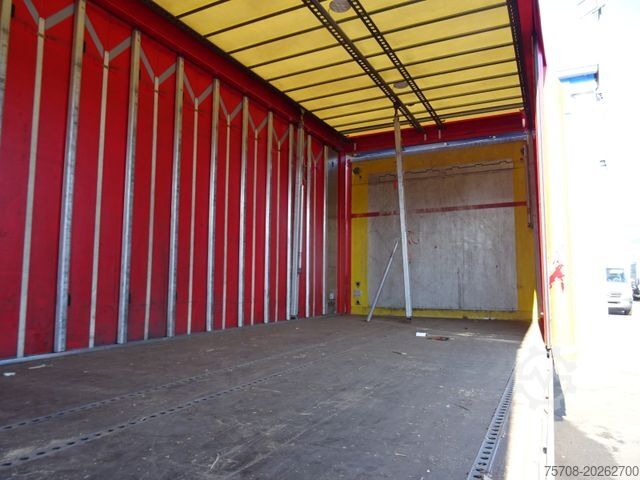 Open trailer with tarp SPIER Tandem Schiebeplane*6,6 m*16 Pal.*2 to LBW*zert.