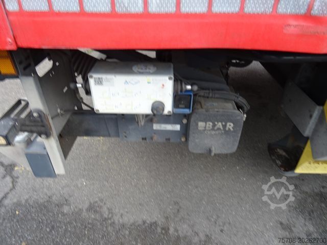 Open trailer with tarp SPIER Tandem Schiebeplane*6,6 m*16 Pal.*2 to LBW*zert.