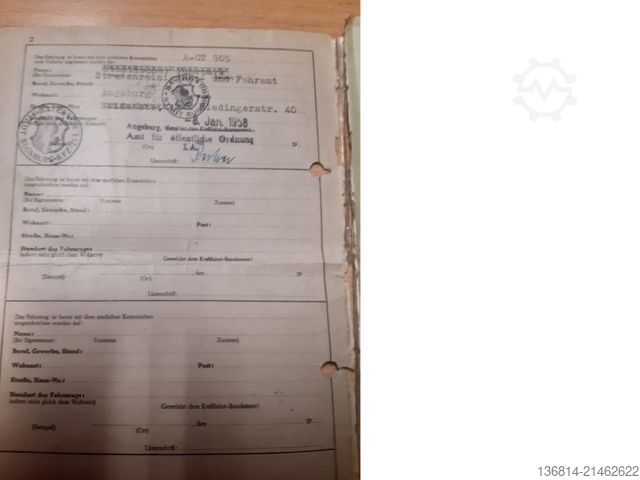 Flatbed truck MERCEDES-BENZ LP311 Oldtimer Pritsche