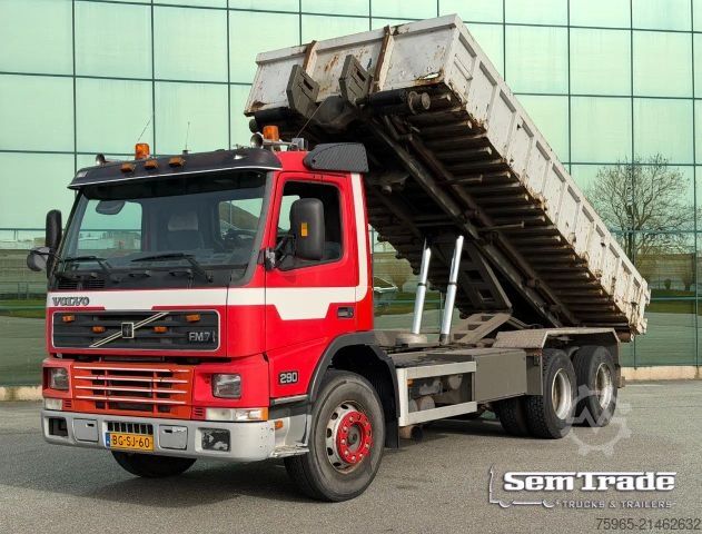 Standard tractor unit VOLVO FM 6X2 FULL STEEL SUSPENSION TOP CONDITION NL TR