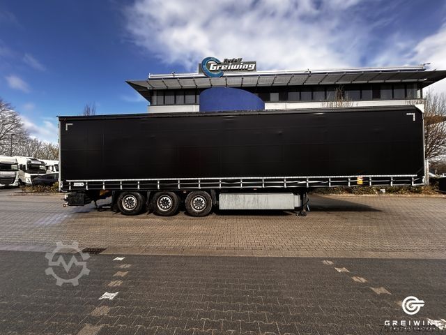 Open semitrailer with tarp SCHMITZ CARGOBULL SCS 24/L - 13.62 C E B, XL, Getränke, Coil