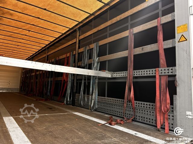 Open semitrailer with tarp SCHMITZ CARGOBULL SCS 24/L - 13.62 C E B, XL, Getränke, Coil