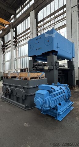 Sheet metal straightener WMW Wildau UBR 32x2500