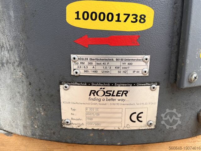 Vibrating finishing machine Rösler R 320 EC