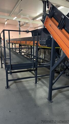 Bandförderer – Sortieranlage SILESIA SHREDDERS 