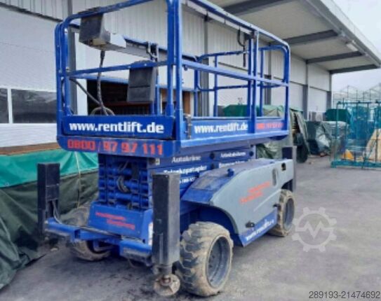 Scissor lift Haulotte Compact 12 DX 12,06 m