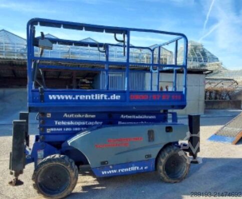 Scissor lift Haulotte Compact 12 DX 12,06 m