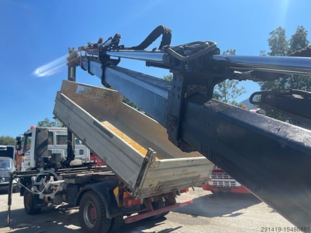 Kipper LKW IVECO Euro Trakker 190 E 35 W 4x4 Kran Kipper Bj 2003