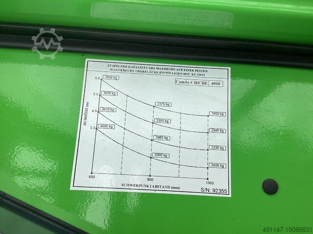 Four-way side loader Combilift CBE4000