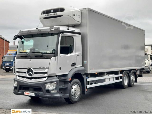 Kühlkoffer-LKW MERCEDES-BENZ 2540 L ACTROS Lenkachse Tiefkühl Doppelstock LBW