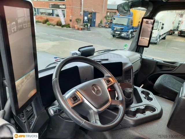 Kühlkoffer-LKW MERCEDES-BENZ 2540 L ACTROS Lenkachse Tiefkühl Doppelstock LBW