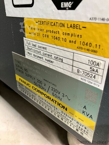 Faserlaser FANUC FF4000i-A