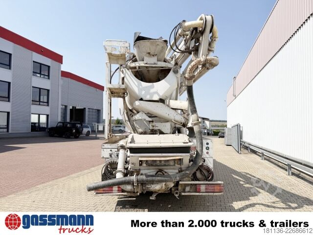 Mobile concrete mixing plant Mercedes-Benz Actros 3236 B 8x4, Stetter-Schwing FBP20-100,