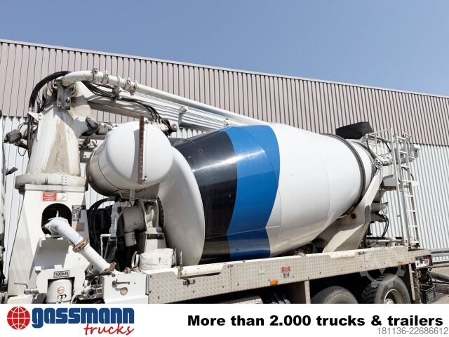 Mobile concrete mixing plant Mercedes-Benz Actros 3236 B 8x4, Stetter-Schwing FBP20-100,