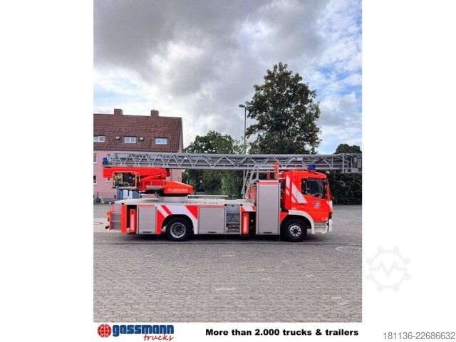 Feuerwehrfahrzeug Mercedes-Benz 1528 F 4x2 Metz Drehleiter DLK 23-12, 23 mtr.