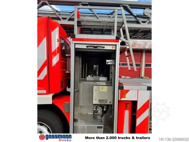 Feuerwehrfahrzeug Mercedes-Benz 1528 F 4x2 Metz Drehleiter DLK 23-12, 23 mtr.