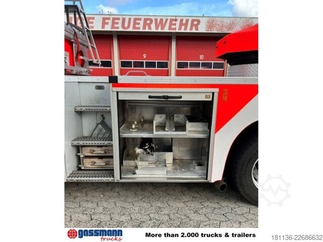 Feuerwehrfahrzeug Mercedes-Benz 1528 F 4x2 Metz Drehleiter DLK 23-12, 23 mtr.