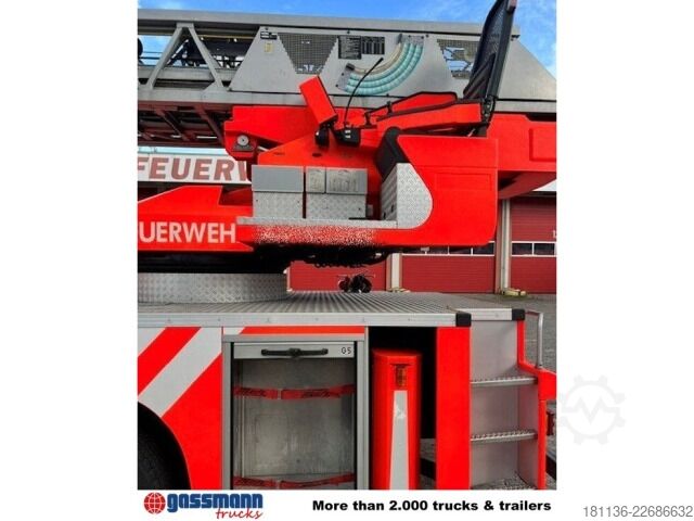 Feuerwehrfahrzeug Mercedes-Benz 1528 F 4x2 Metz Drehleiter DLK 23-12, 23 mtr.