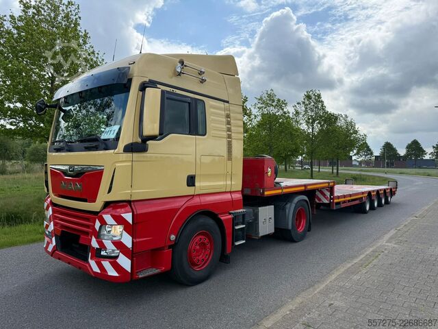 Semi low-loader Faymonville STN-4AX Multimax