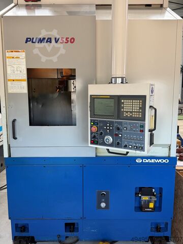 Vertical CNC lathe DAEWOO DOOSAN PUMA V550