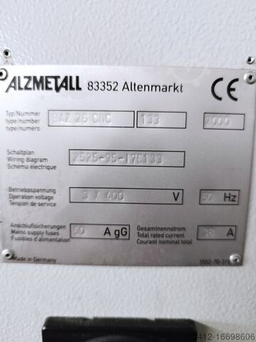 5 Achssimultan Fräsmaschine Alzmetall BAZ 26 CNC