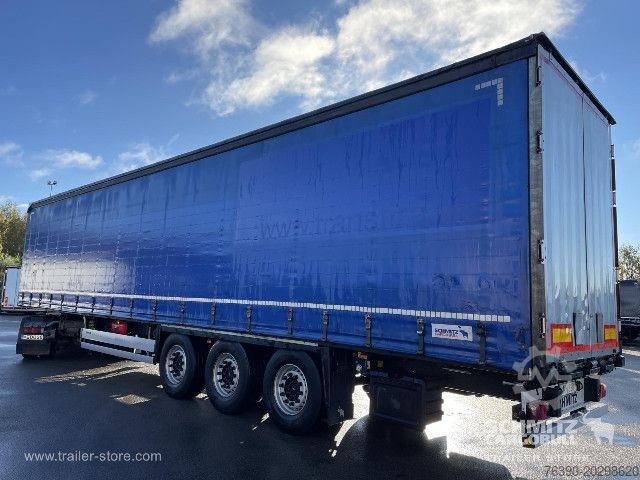 Open semitrailer with tarp Schmitz Cargobull Semitrailer Curtainsider Standard