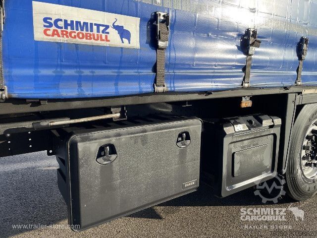 Open semitrailer with tarp Schmitz Cargobull Semitrailer Curtainsider Standard
