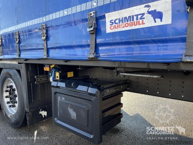 Open semitrailer with tarp Schmitz Cargobull Semitrailer Curtainsider Standard