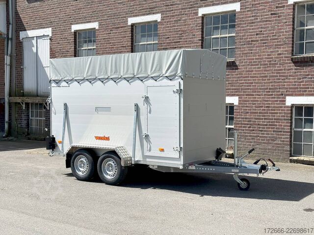 Viehanhänger Vezeko VT 2000 | RAMPE-/TÜR-KOMBI 320X160X190CM VIEHANHÄNGER | RAMPENGUMMI | LÜFTUNG | BOXENSTANGE