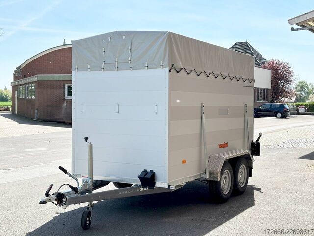 Viehanhänger Vezeko VT 2000 | RAMPE-/TÜR-KOMBI 320X160X190CM VIEHANHÄNGER | RAMPENGUMMI | LÜFTUNG | BOXENSTANGE