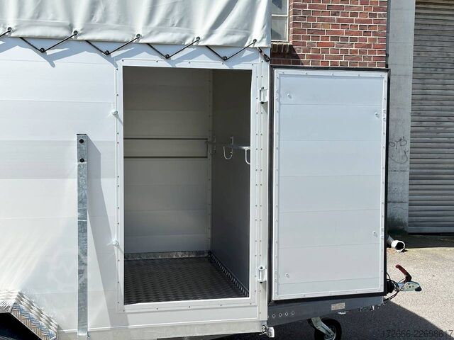 Viehanhänger Vezeko VT 2000 | RAMPE-/TÜR-KOMBI 320X160X190CM VIEHANHÄNGER | RAMPENGUMMI | LÜFTUNG | BOXENSTANGE