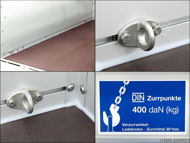 Deckelanhänger Koch-Anhänger U2 205X105X95CM 750KG | 3XBWE | DECKELANHÄNGER