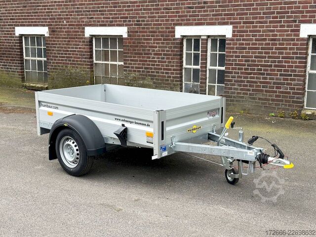 Kastenanhänger Humbaur HA 102111 KV 205X110X35CM 1000KG TIEFLADER | BUGKLAPPE