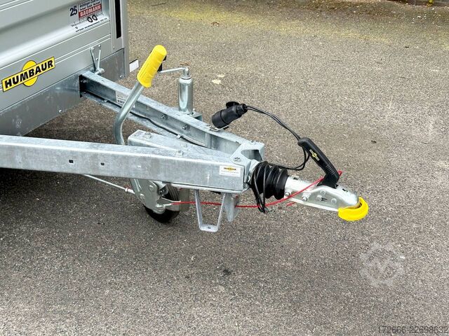 Kastenanhänger Humbaur HA 102111 KV 205X110X35CM 1000KG TIEFLADER | BUGKLAPPE