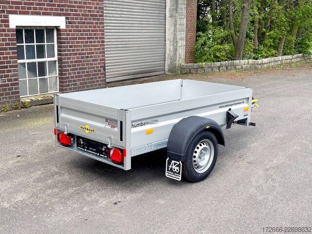 Kastenanhänger Humbaur HA 102111 KV 205X110X35CM 1000KG TIEFLADER | BUGKLAPPE