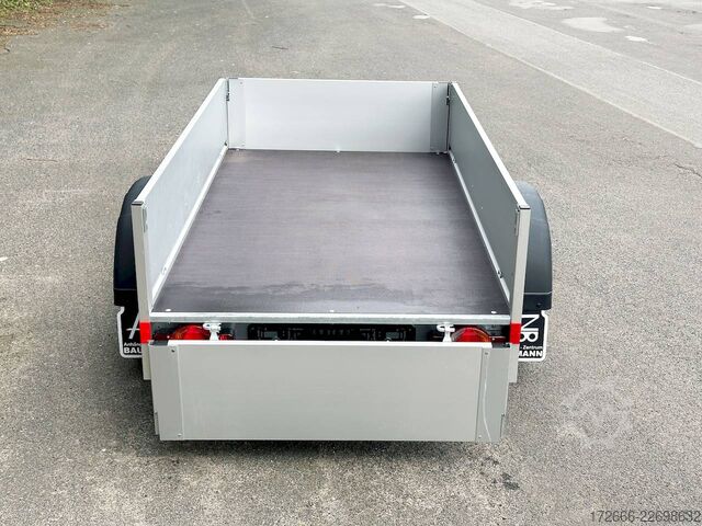 Kastenanhänger Humbaur HA 102111 KV 205X110X35CM 1000KG TIEFLADER | BUGKLAPPE