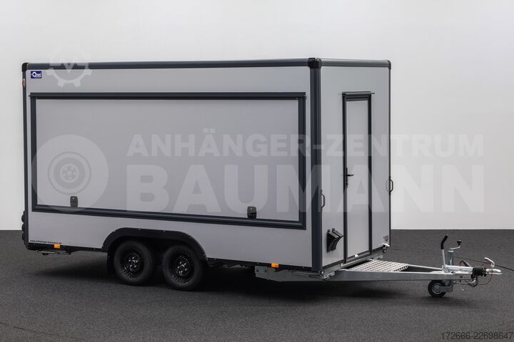 Verkaufsanhänger Blyss HB20421HT | PREMIUM AERO | GRAU 420X200X230CM 2000KG VERKAUFSANHÄNGER