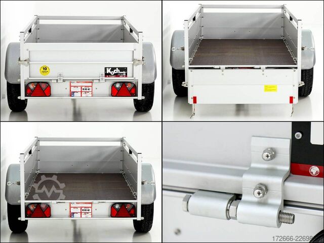 Kastenanhänger Koch-Anhänger U2 205X105X45CM 750KG TIEFLADER