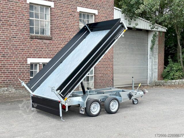 Dreiseitenkipper Humbaur HTK 3000.31 | STAHL 314X175X35CM 3000KG DREISEITENKIPPER
