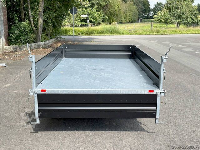 Dreiseitenkipper Humbaur HTK 3000.31 | STAHL 314X175X35CM 3000KG DREISEITENKIPPER