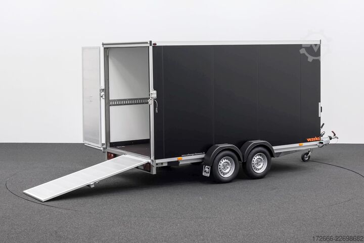 Kofferanhänger Vezeko TK C 27.40 | BLACK | HECKRAMPENKOMBI 405X184X205CM 2700KG KOFFERANHÄNGER