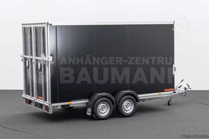 Kofferanhänger Vezeko TK C 27.40 | BLACK | HECKRAMPENKOMBI 405X184X205CM 2700KG KOFFERANHÄNGER