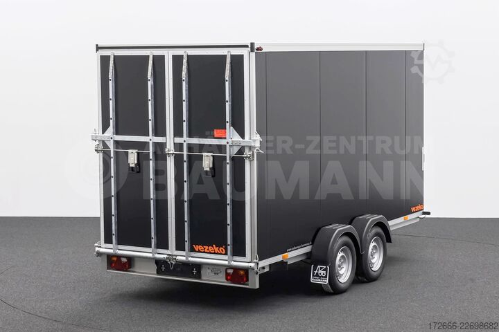 Kofferanhänger Vezeko TK C 27.40 | BLACK | HECKRAMPENKOMBI 405X184X205CM 2700KG KOFFERANHÄNGER