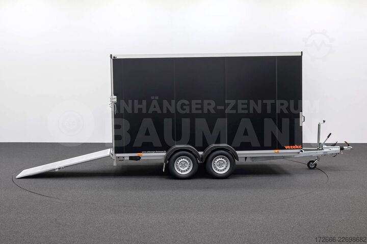 Kofferanhänger Vezeko TK C 27.40 | BLACK | HECKRAMPENKOMBI 405X184X205CM 2700KG KOFFERANHÄNGER
