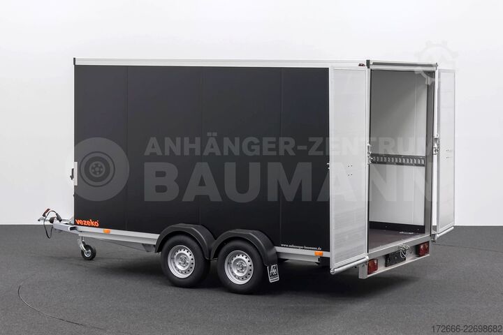 Kofferanhänger Vezeko TK C 27.40 | BLACK | HECKRAMPENKOMBI 405X184X205CM 2700KG KOFFERANHÄNGER