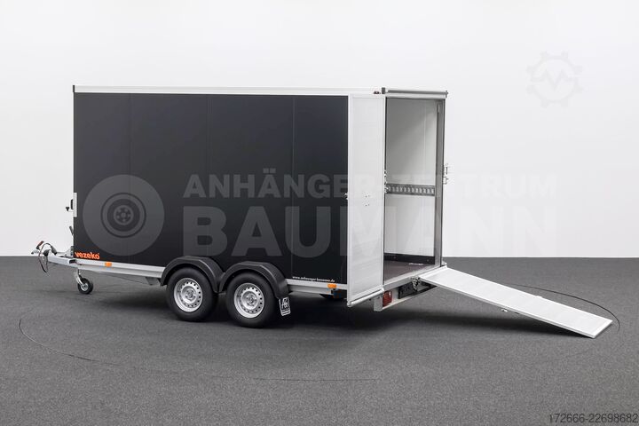 Kofferanhänger Vezeko TK C 27.40 | BLACK | HECKRAMPENKOMBI 405X184X205CM 2700KG KOFFERANHÄNGER