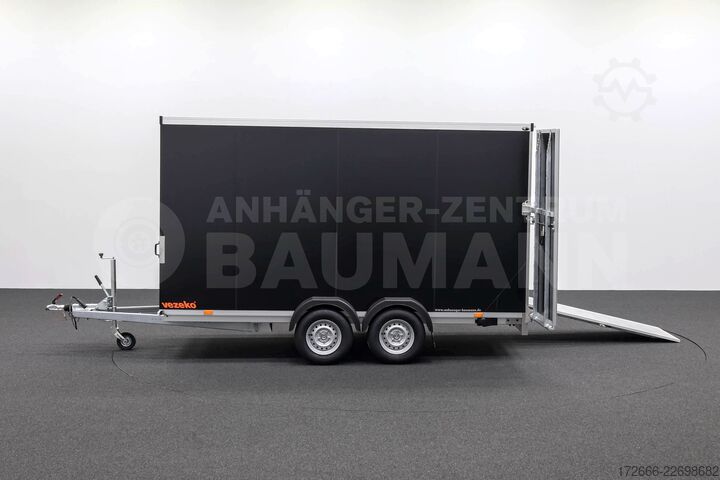 Kofferanhänger Vezeko TK C 27.40 | BLACK | HECKRAMPENKOMBI 405X184X205CM 2700KG KOFFERANHÄNGER