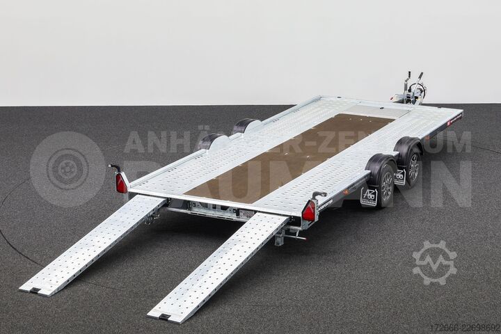 Autotransporter Brian James Trailers A 130-5021-30-2-12 TRANSPORTER 500X210CM 3000KG AUTOTRAILER | ANTHRAZIT