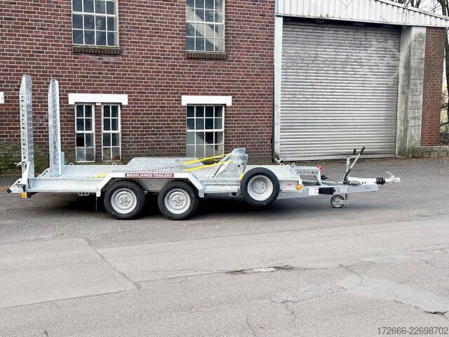 Heavy equipment trailer Brian James Trailers DIGGER PLANT 543-3717-35-2-12 | TRACSTRAP | EINZELRAMPEN 370X170CM 3500KG BAUMASCHINENANHÄNGER